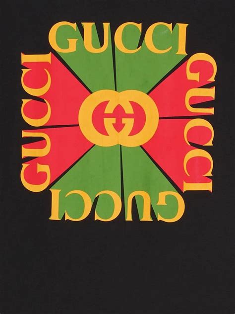 gucci logo tee vintage|pictures of the gucci logo.